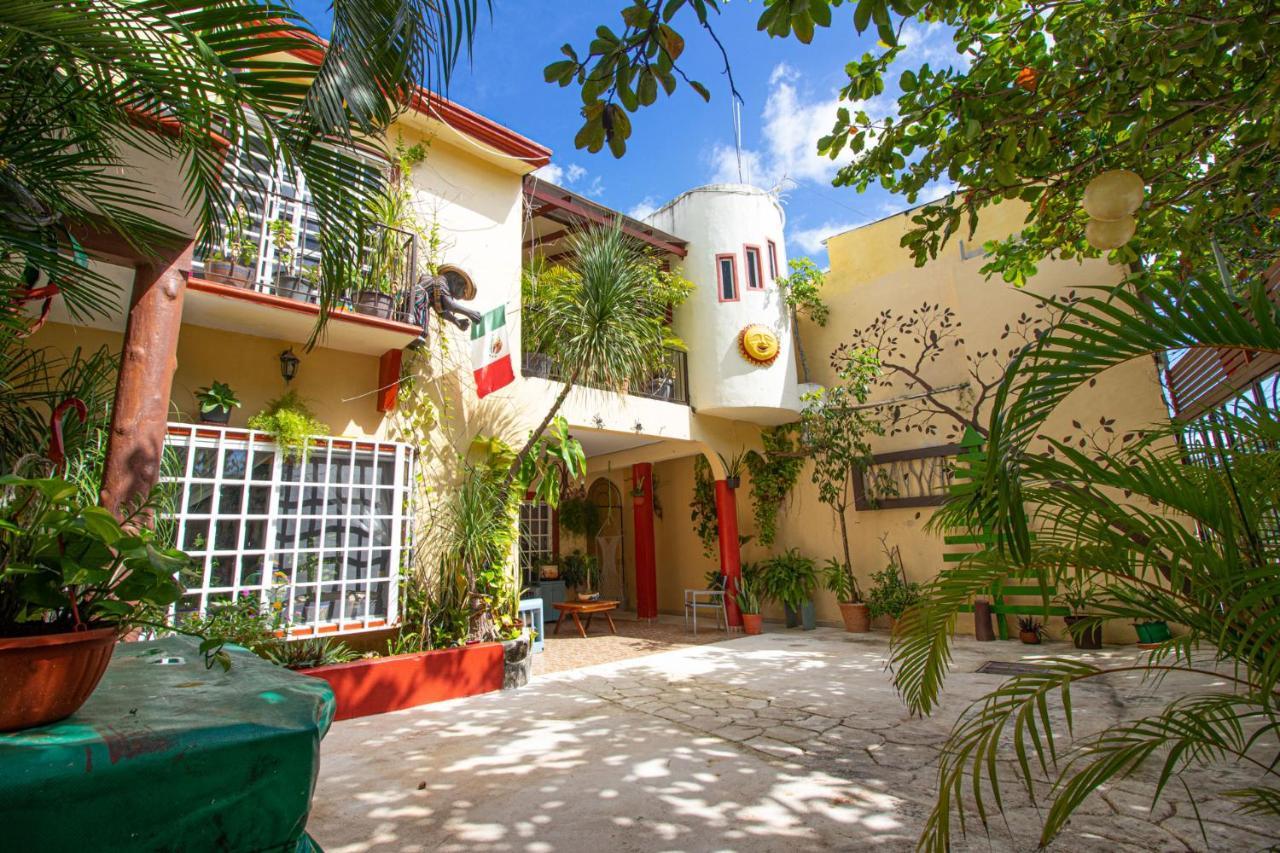 La Casa Del Almendro Hotel Playa del Carmen Ngoại thất bức ảnh