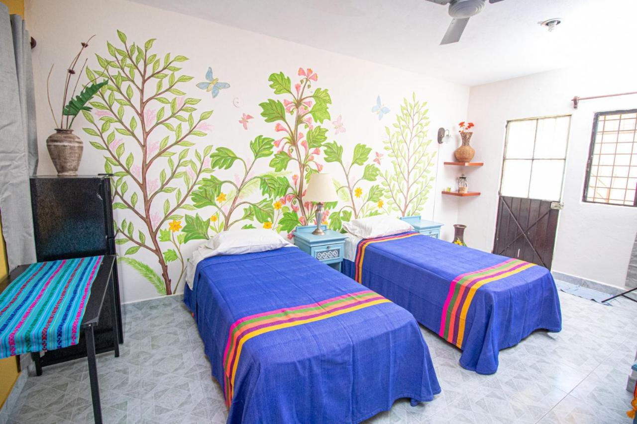 La Casa Del Almendro Hotel Playa del Carmen Ngoại thất bức ảnh