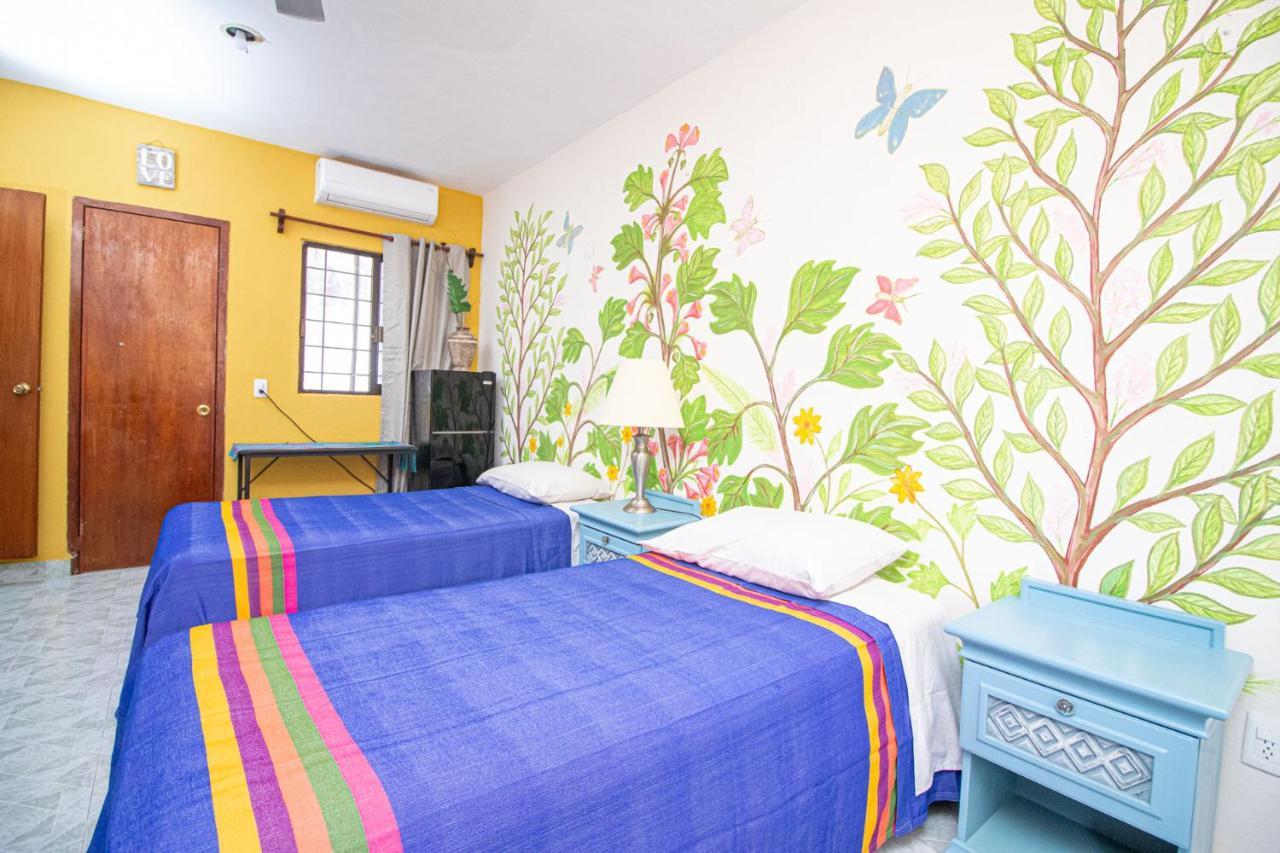 La Casa Del Almendro Hotel Playa del Carmen Ngoại thất bức ảnh