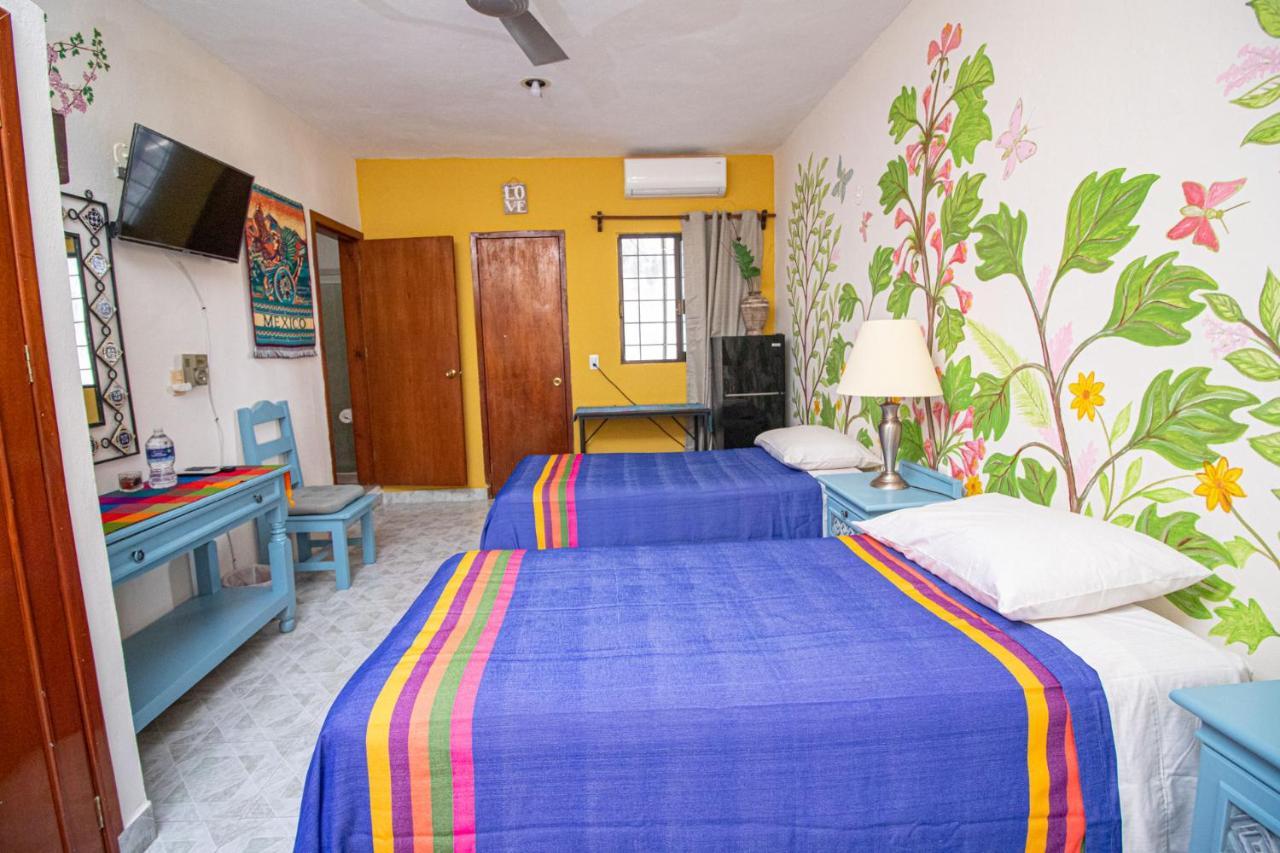 La Casa Del Almendro Hotel Playa del Carmen Ngoại thất bức ảnh