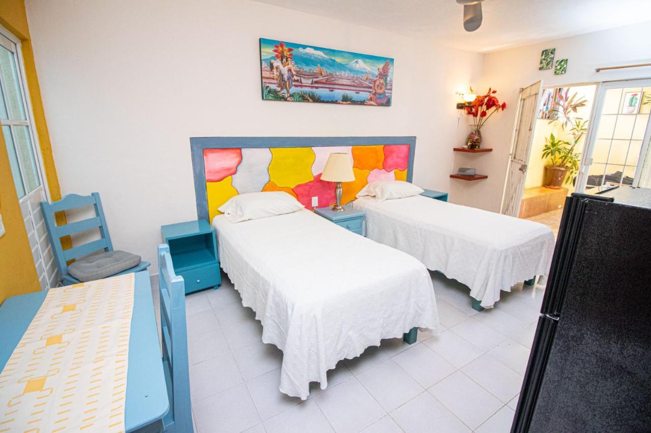 La Casa Del Almendro Hotel Playa del Carmen Ngoại thất bức ảnh